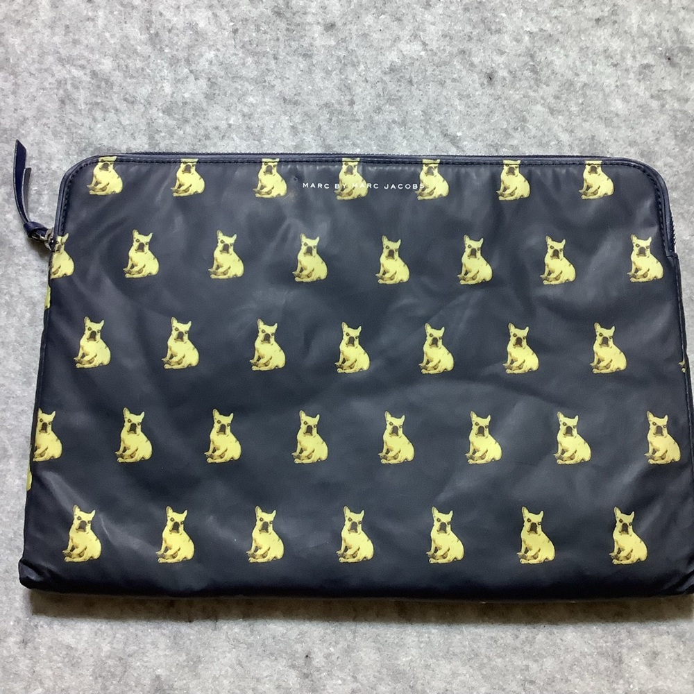 Marc by Marc Jacobs Boston Terrier Print Laptop Sleeve